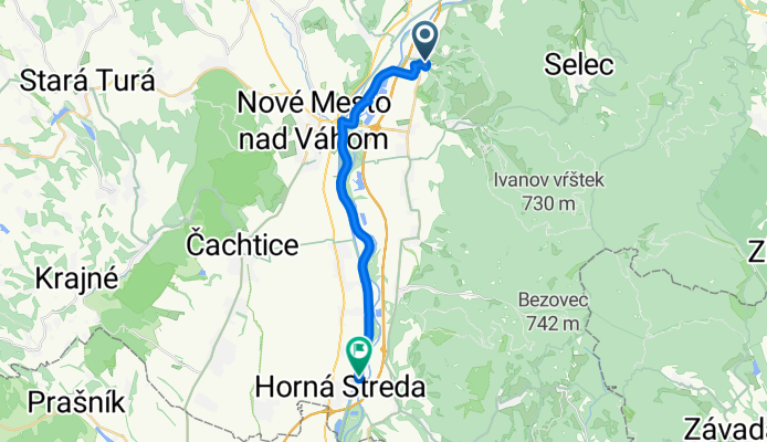 Beckov do Horná Streda