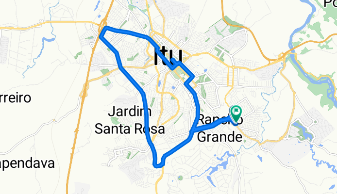 Rua Luís Pavanello, Itu a Rua Luís Pavanello, Itu