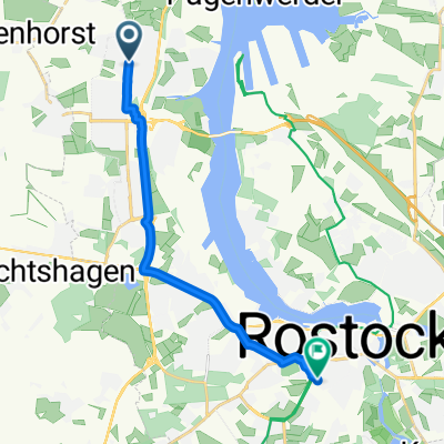 Schleswiger Straße, Rostock nach Goetheplatz, Rostock