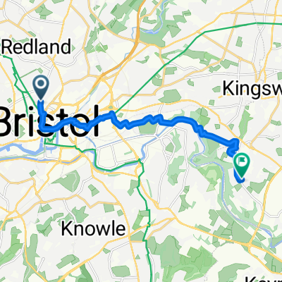 Southwell Street, Bristol to Hesding Close, Bristol