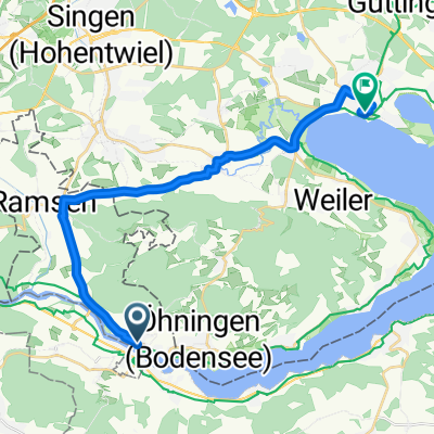Schiffländi, Stein am Rhein nach Bahnhofstraße, Radolfzell am Bodensee