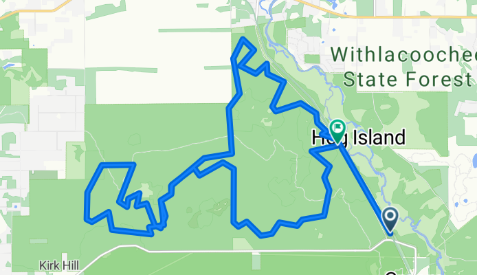 Croom Rital Rd, Brooksville to Withlacoochee State Trail, Brooksville