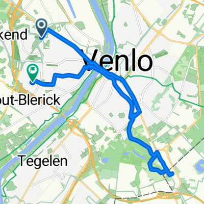Bosrankstraat, Venlo do La Fontainestraat, Venlo