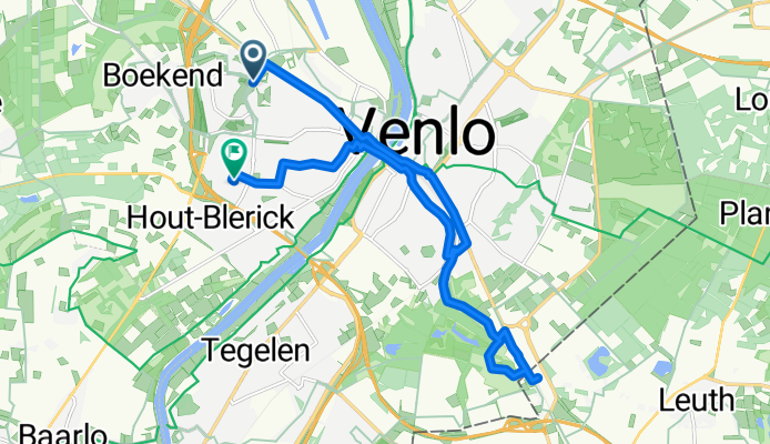 Bosrankstraat, Venlo do La Fontainestraat, Venlo