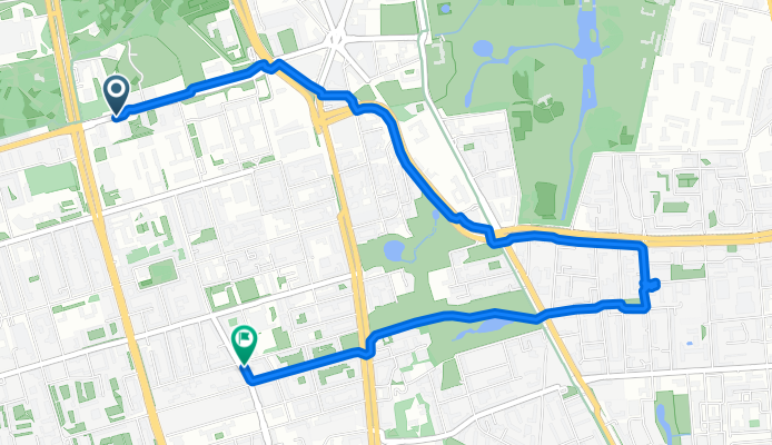 al Niepodległości, Warsaw to Kazimierzowska, Warsaw
