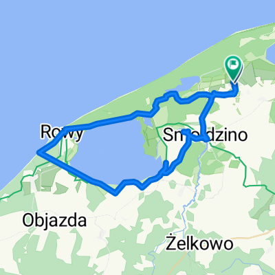 Trasa z Smołdziński Las, Smołdzino