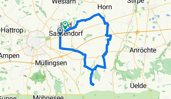 Bad Sassendorf nach An der Rosenau