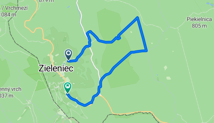 Zieleniec 1A do Zieleniec