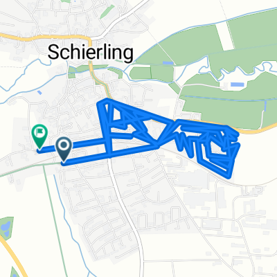 Obermühlstraße, Schierling nach Obermühlstraße, Schierling