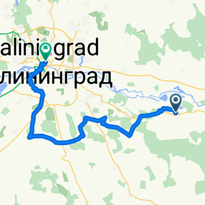 От улица Заводская до улица Клиническая