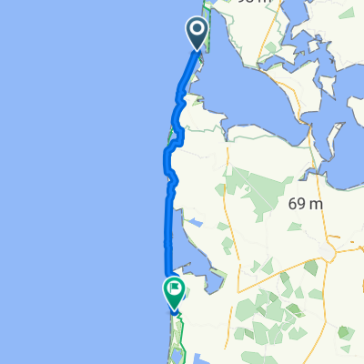 Harboørevej to Vedersø Klit (Ringkøbing-Skjern Kom)