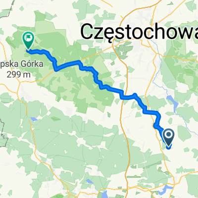 From Gmina Koziegłowy to Ciasna