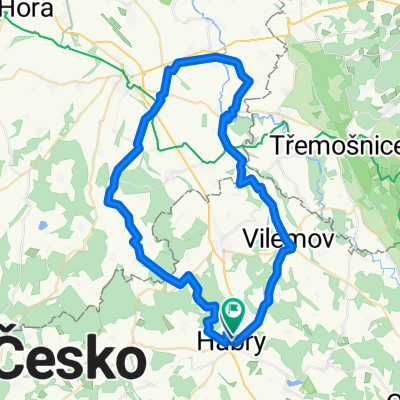 Vilémov - Žleby - Tupadly