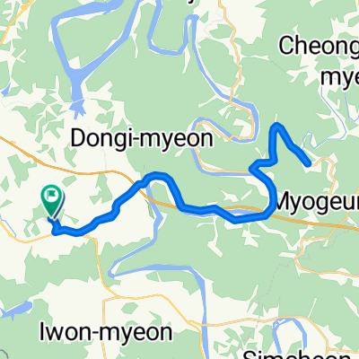 동이면 988-5 ~ 동이면 60-17