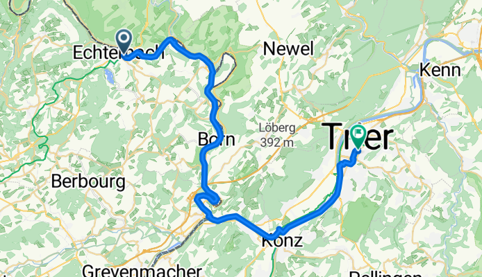 Echternacherbrück - Trier