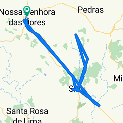 De Nossa Senhora das Dores a Rua Desembargador Humberto Diniz Sobral