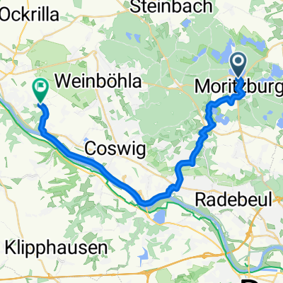 Radeburger Straße nach Neuzaschendorf