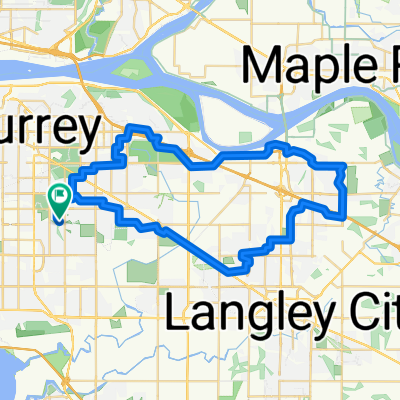 50 km Tynehead Langley Clayton
