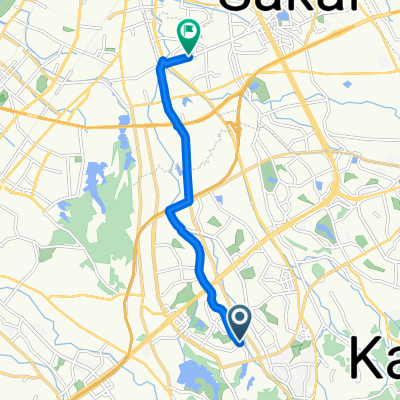 城山台3丁目, 堺市へ八田北町, 堺市