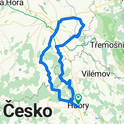 Tupadly - Vrdy - Žleby - Horky - Bratčice