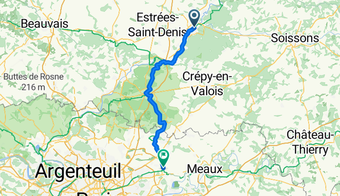 Compiègne - Claye-Souilly