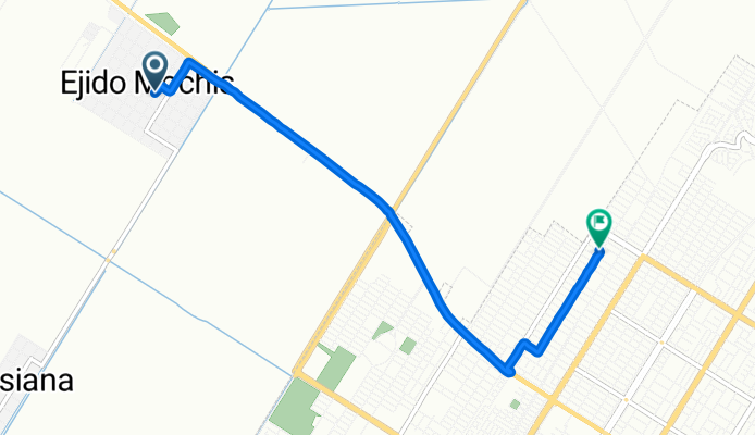 Avenida Gabriel Leyva Solano, Mochis a Calle San Luis Potosí, Los Mochis