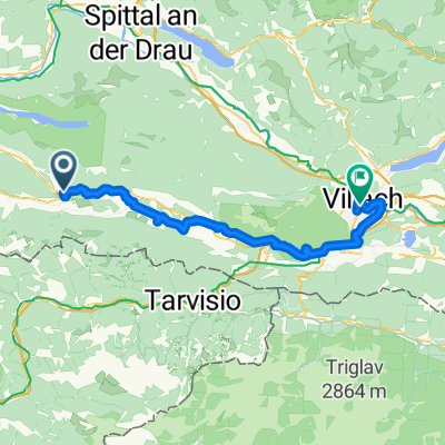 Villach mit S Bahn nach Hermagor - Villach