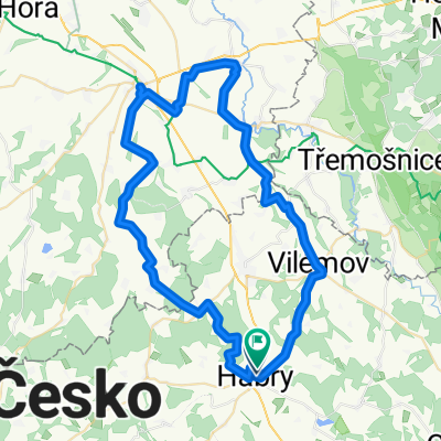 Vilémov - Zleby - Vrdy - Caslav - Tupadly