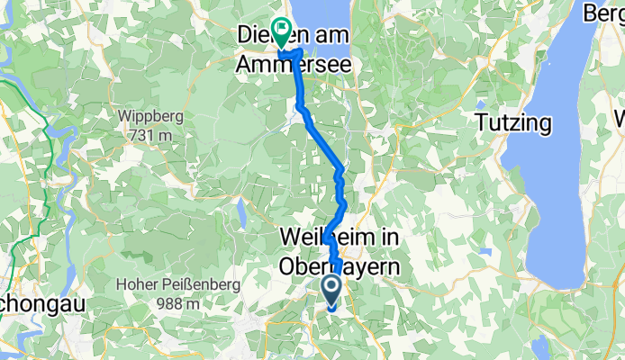 Von Polling bis Ammersee