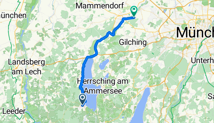 Von Dießen am Ammersee bis Emmering