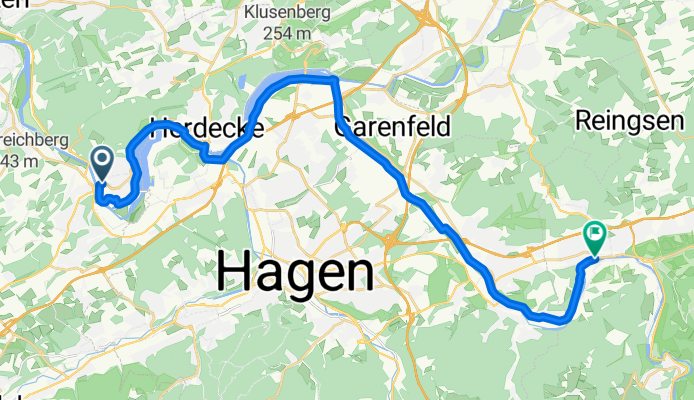 Von Wetter (Ruhr) bis Iserlohn