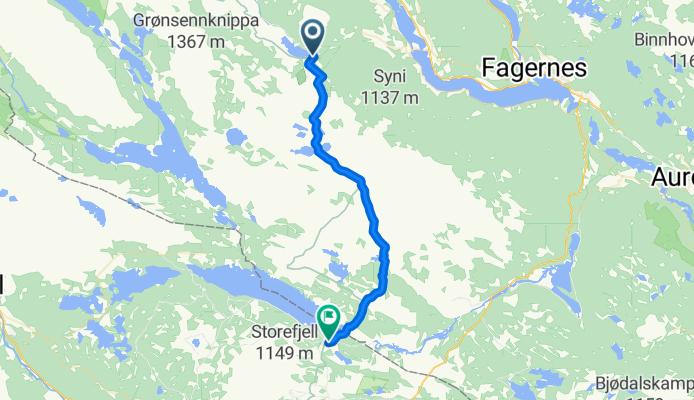 Murkelivegen, Røn to Osevegen, Gol