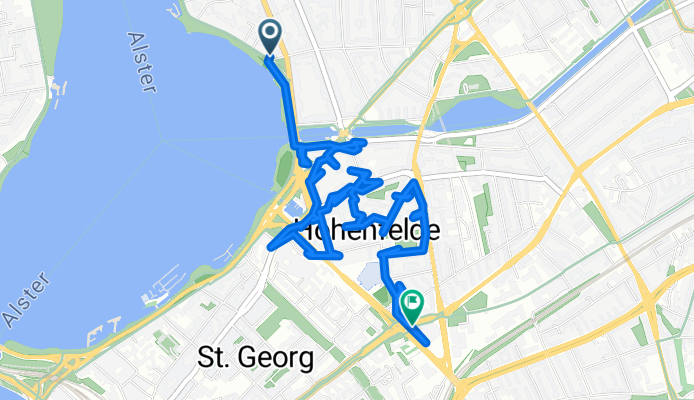 Schöne Aussicht, Hamburg nach Lübecker Straße, Hamburg