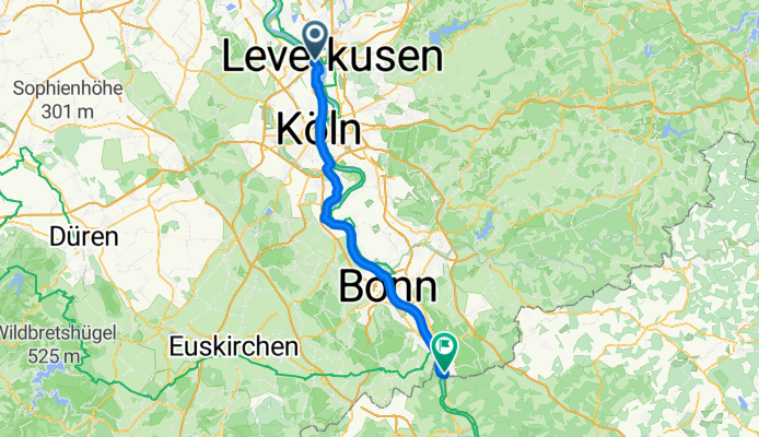 Leverkusen - Bad Honnef