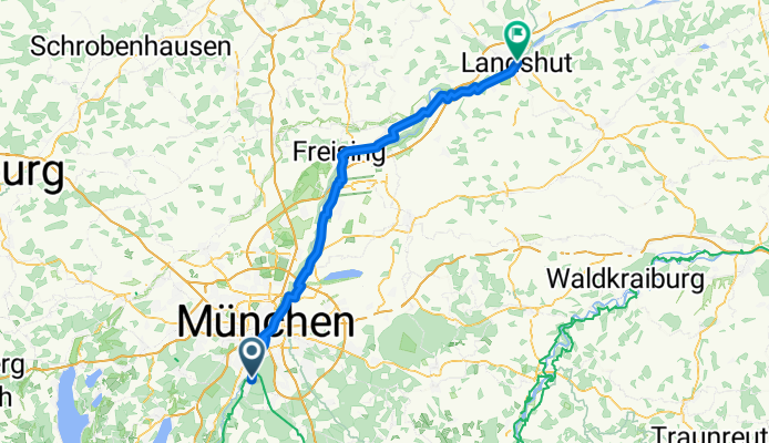 Pullach im Isartal - Landshut