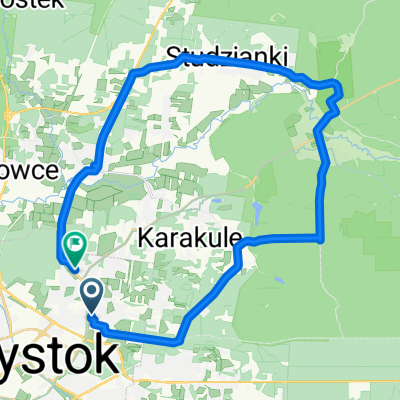 W Pola, Białystok do Rycerska, Białystok