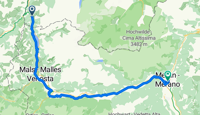 Nauders - Meran