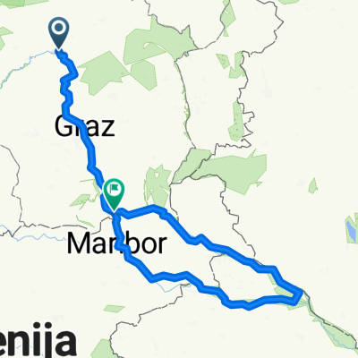 Bruck an der Mur - Graz  Maribor Ptuj Varazdin Radkersburg Spielfeld