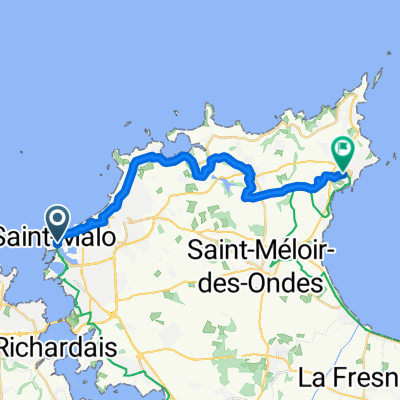 Chaussée Eric Tabarly to Rue de la Roulette