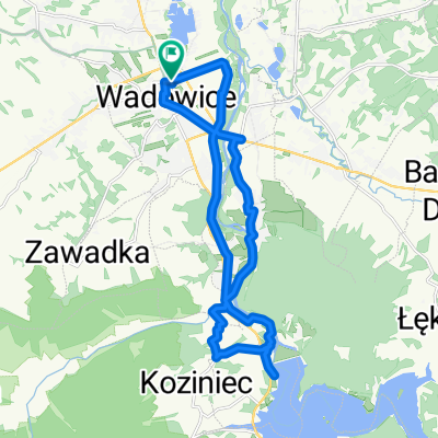 Route in Wadowice