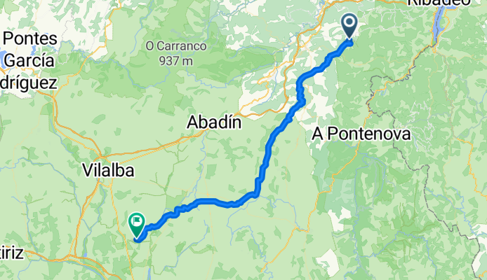 Trabada - Begonte