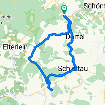 Obere Dorfstraße nach Obere Dorfstraße
