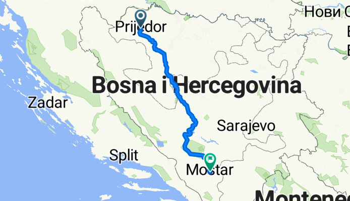 From Prijedor to Mostar