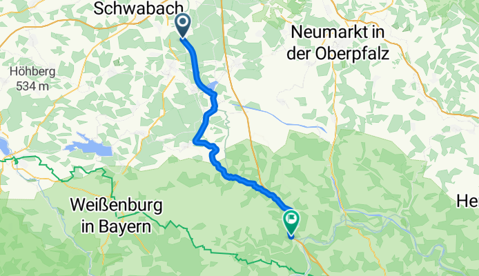 Rednitzhembach - Greding
