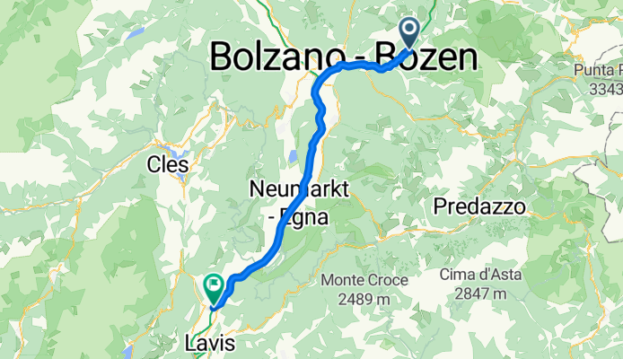 Völs am Schlern - San Michele all'Adige