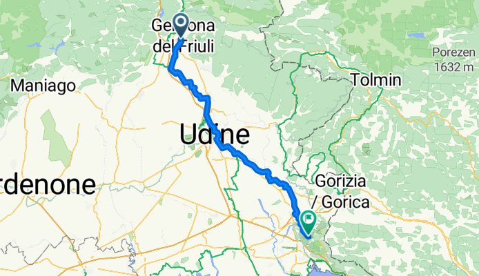 Gemona - Doberdò del Lago