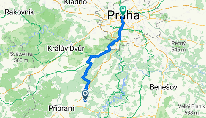 Dobříš - Prague