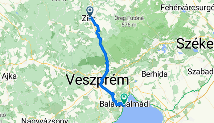 Zirc - Balatonalmádi