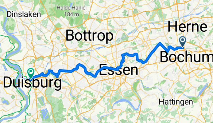 Bochum-Hordel - Duisburg