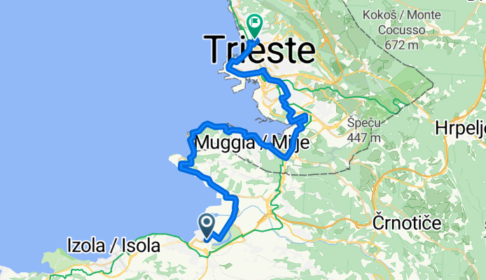 11.08.25 Parenzana Tag 4 Koper-Bhf. Triest